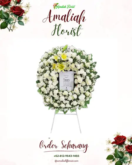 Krans Bunga Duka Tanggul